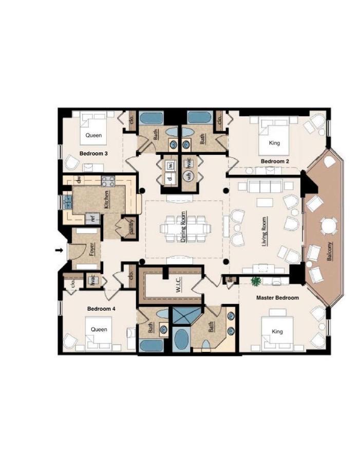 South Wind Penthouse 3 Myrtle Beach Exterior foto